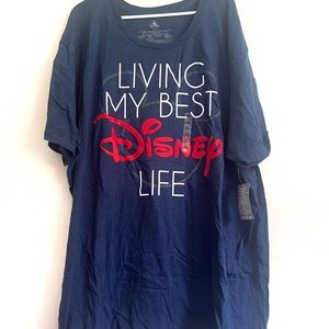 NWT Men’s Disney Navy T-shirt Size 4XL